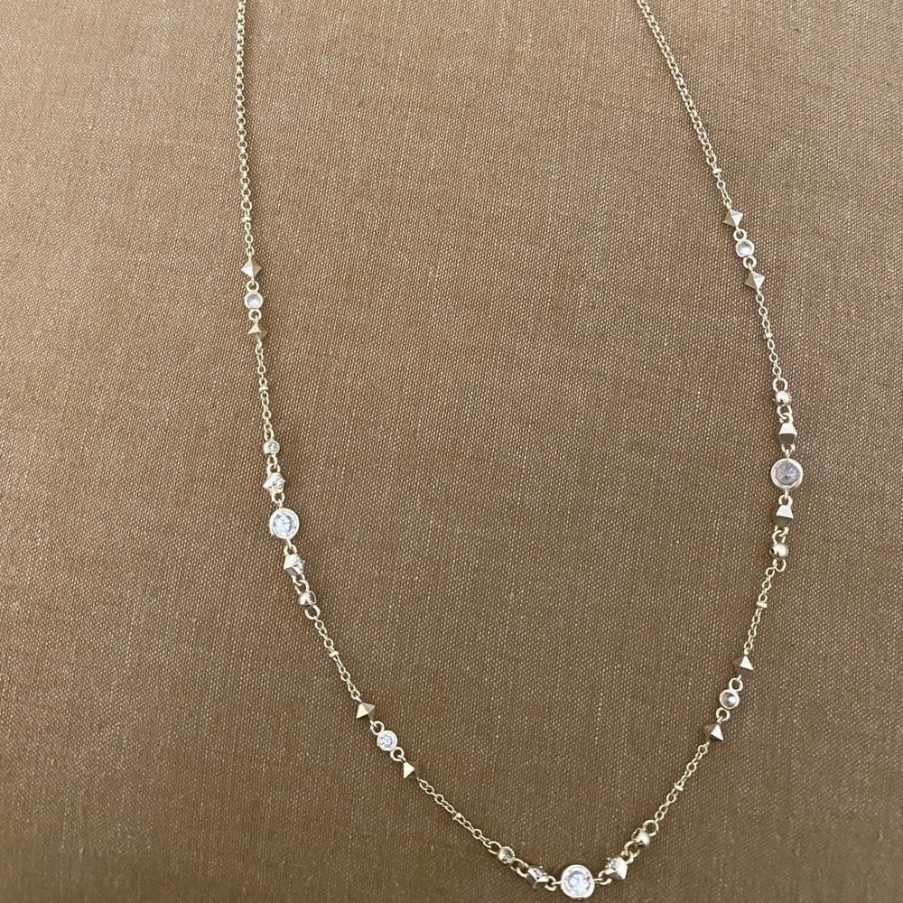 Kendra Scott crystal long necklace